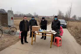 冲锋在前，防控结合——中国电信沧州分公司驻村扶贫人员坚守疫情防控工作第一线图片