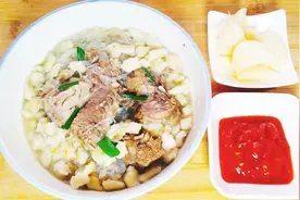 陕西羊肉泡馍的家常做法，肉烂汤香味道美，看着就忍不住流口水视频封面