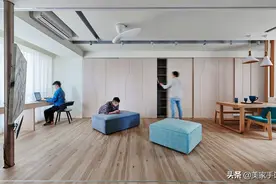无客厅、无电视墙、沙发可移动，这样的家充满了奇思妙想值得学习图片