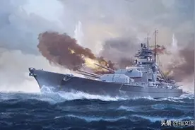 丹麦海峡中的战斗就此结束，胡德号不复存在，俾斯麦号何去何从？图片