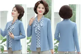 中老年妈妈夏季就穿这几款妈妈装，时髦时尚时兴，年轻有气质图片