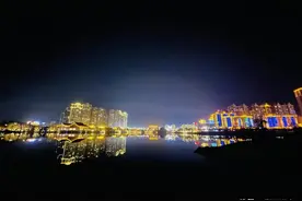 “灯火万家城四畔” 城市亮化工程点亮最美夜鄱阳图片