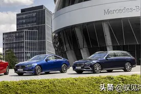 新款奔驰E系列，演绎电动化、智能化下的优雅图片