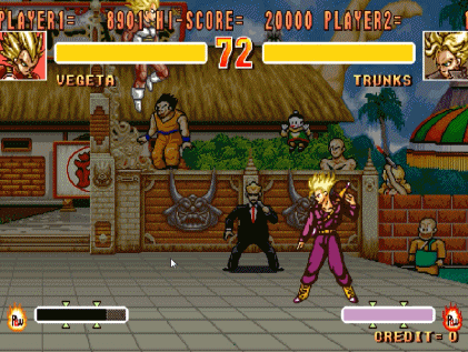 街机游戏《龙珠Z》那些熟悉的技能，堂堂比克大魔王被撒旦虐成狗