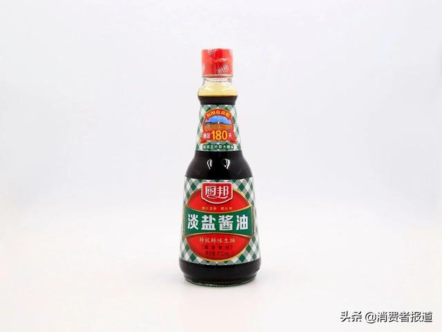 7款淡盐酱油对比：减盐酱油更健康吗？味事达、厨邦等5款谷氨酸钠较高