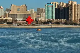 青岛打破历史低温纪录后现“海浩”奇观 大海冒烟似烧开了锅图片