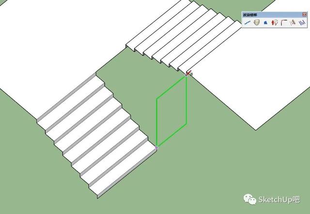 最浪的奇葩楼梯建模，SU依然轻松搞定？
