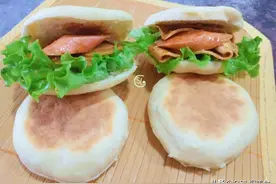 土豆片夹馍家常做法，做法简单，香辣够味，吃着过瘾，比买的好吃图片