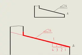 机械制图基础知识：斜度与锥度图片
