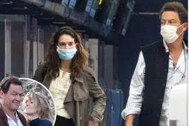 英50岁已婚男星与美队女友故事有后续，飞机上甜腻亲吻如夫妻图片