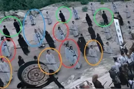 电视剧穿帮集锦！《山河令》群演全靠复制，《陈情令》替身太明显图片