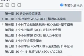 30分钟掌握EXCEL学习的底层逻辑和框架图片