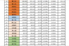 重庆38个区县上半年经济纵览，强者恒强的时代来临图片