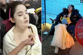 明星睡姿大揭秘 ,鹿晗堪称美男 ,刘亦菲那腿是怎么做到的？图片