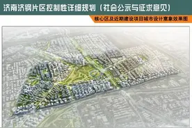 济钢片区最新规划出炉！将建大型森林公园，相当于两个泉城广场大图片