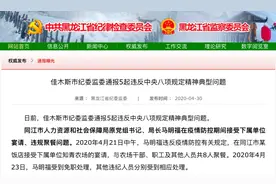一餐“铁锅炖”，局长被免职图片