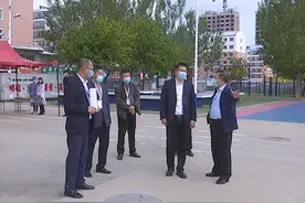 艾磊督导检查“雪城优才”招聘面试林口考点考务工作情况图片