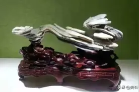 500元捡着戈壁石，像龙像如意，四年后，卖了40万图片