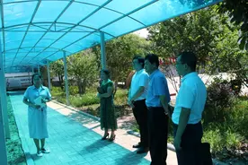 梧州市委组织部赖啟杰一行到县检察院调研机关党建工作图片
