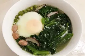 琳子阿姨家的日常菜谱二，夏日花样营养菜汤，主打菜木耳菜鸡蛋图片