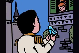 怪不得都说童话里都是骗人的，灰姑娘这样穿水晶鞋？毁童年啊图片