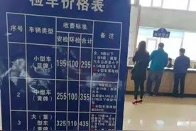 年检费用“新调整”，超出原来2倍之多，车主：不想买车了图片