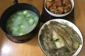 潮汕妈妈会过日子，买半只猪蹄全家吃两餐，圈友：这日子太精致了图片