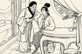 故事：孝顺寡妇蒙奇冤，十丈白绫立誓言图片