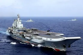 辽宁号形成战斗力了？我国航母已组成标准战斗编队，引起外媒关注图片