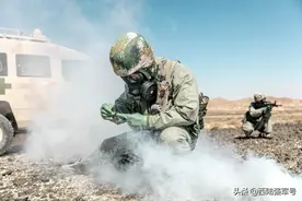 戈壁，保障力量融合强训！图片