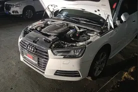 奥迪A4L是如何刷一阶ECU程序，比高功率还快的？图片