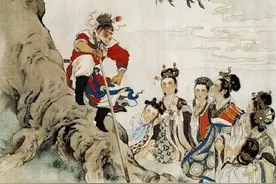 孙悟空定住七仙女却去偷桃了——别笑，这故事真得好好品品图片
