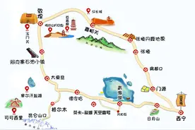 青甘大环线，最全路线介绍：山河、湖泊、戈壁、沙漠、草原图片