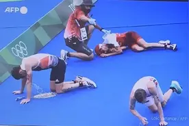 太脏了！奥运选手在污水中比赛味如厕所 赛后多人呕吐不止（图）图片