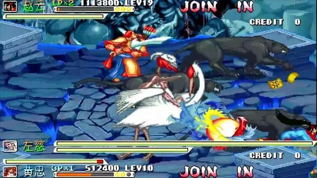 当年的街机游戏还有这些隐藏剧情？《三国战纪》居然能招降左慈