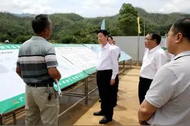 陈少荣到新丰翁源调研项目建设情况图片