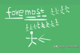 foremost什么意思图片