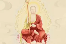 收藏9张《地藏经》经文壁纸，愿你闻诸善事，念念修行图片