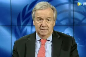 联合国秘书长古特雷斯就新冠病毒发表最新讲话（中英双语＋视频）图片
