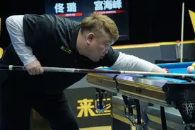 「LCBA中式八球」“山东五虎”宫海峰火力全开，佟璐穷追不舍图片