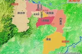 中国最新行政区划——河南省安阳市图片