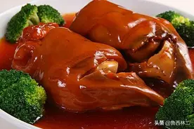 鲁西名吃——临清酱牛蹄图片