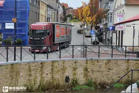 媒体试驾770马力斯堪尼亚S牵引车，不敢大脚踩油门，怕飞起来图片