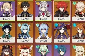 《原神》2.0版本更新前全角色强度总结：T0级别共有四人入选图片