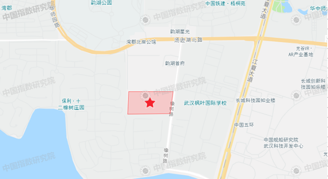 武汉城投7.69亿竞得武汉东湖新技术开发区纯宅地，单价12874元/平