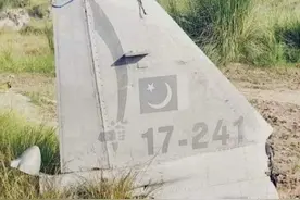 “枭龙”坠毁，曾参加中巴联训图片