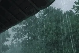 「夜听」落雨听禅，何处不是水云间？图片