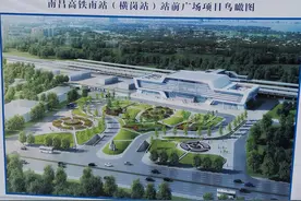 南昌又要建设一新高铁站了！明年年底或将完工，当地居民有福啦图片