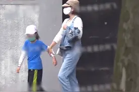 马伊琍“代言诈骗”风波后现身，走出阴霾逛街豪购，女儿当街撒娇图片