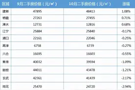 八大片区房价下跌！南京10月二手房最新数据出炉图片